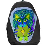 Peacock Tabby Backpack Bag