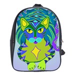 Peacock Tabby School Bags (XL) 
