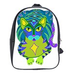 Peacock Tabby  School Bags (XL) 
