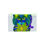 Peacock Tabby  Cosmetic Bag (XS)