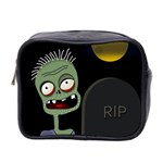 Halloween zombie on the cemetery Mini Toiletries Bag 2-Side
