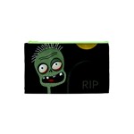 Halloween zombie on the cemetery Cosmetic Bag (XS)