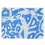 Blue summer design Cosmetic Bag (XXL) 