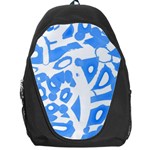 Blue summer design Backpack Bag