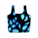 Blue light Full Print Recycle Bags (S) 