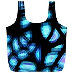 Blue light Full Print Recycle Bags (L) 