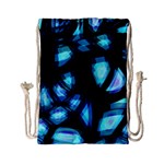 Blue light Drawstring Bag (Small)