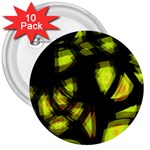 Yellow light 3  Buttons (10 pack) 