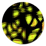 Yellow light Magnet 5  (Round)