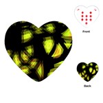 Yellow light Playing Cards (Heart) 