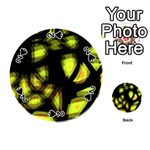 Yellow light Playing Cards 54 (Round) 