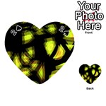 Yellow light Playing Cards 54 (Heart) 