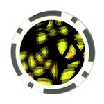 Yellow light Poker Chip Card Guards (10 pack) 