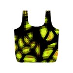 Yellow light Full Print Recycle Bags (S) 