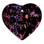 Put some colors... Heart Ornament (2 Sides)
