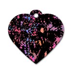 Put some colors... Dog Tag Heart (Two Sides)