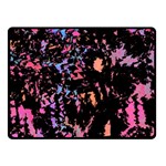 Put some colors... Double Sided Fleece Blanket (Small) 