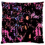 Put some colors... Large Flano Cushion Case (One Side)