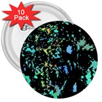 Colorful magic 3  Buttons (10 pack) 