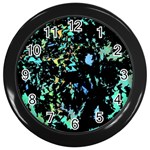 Colorful magic Wall Clocks (Black)