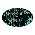 Colorful magic Oval Magnet