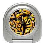 Yellow design Travel Alarm Clocks