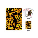 Yellow design Playing Cards (Mini) 