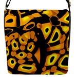 Yellow design Flap Messenger Bag (S)