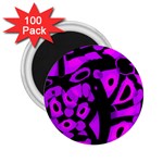 Purple design 2.25  Magnets (100 pack) 