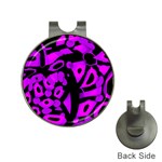 Purple design Hat Clips with Golf Markers
