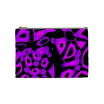 Purple design Cosmetic Bag (Medium) 
