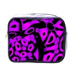 Purple design Mini Toiletries Bags