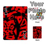 Red design Playing Cards 54 Designs 