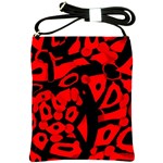 Red design Shoulder Sling Bags