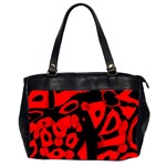Red design Office Handbags (2 Sides) 
