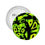 Green neon abstraction 2.25  Buttons