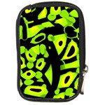Green neon abstraction Compact Camera Cases