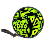 Green neon abstraction Classic 20-CD Wallets