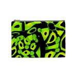 Green neon abstraction Cosmetic Bag (Medium) 