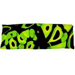 Green neon abstraction Body Pillow Case Dakimakura (Two Sides)