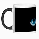 Halloween - black cat - blue eyes Morph Mugs
