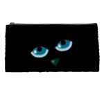 Halloween - black cat - blue eyes Pencil Cases