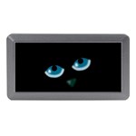 Halloween - black cat - blue eyes Memory Card Reader (Mini)