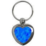 Simple blue Key Chains (Heart) 