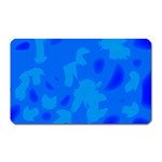 Simple blue Magnet (Rectangular)