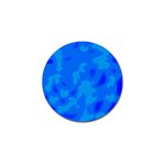 Simple blue Golf Ball Marker