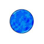 Simple blue Hat Clip Ball Marker (10 pack)