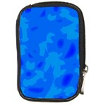 Simple blue Compact Camera Cases