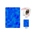 Simple blue Playing Cards (Mini) 