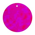Simple pink Ornament (Round) 